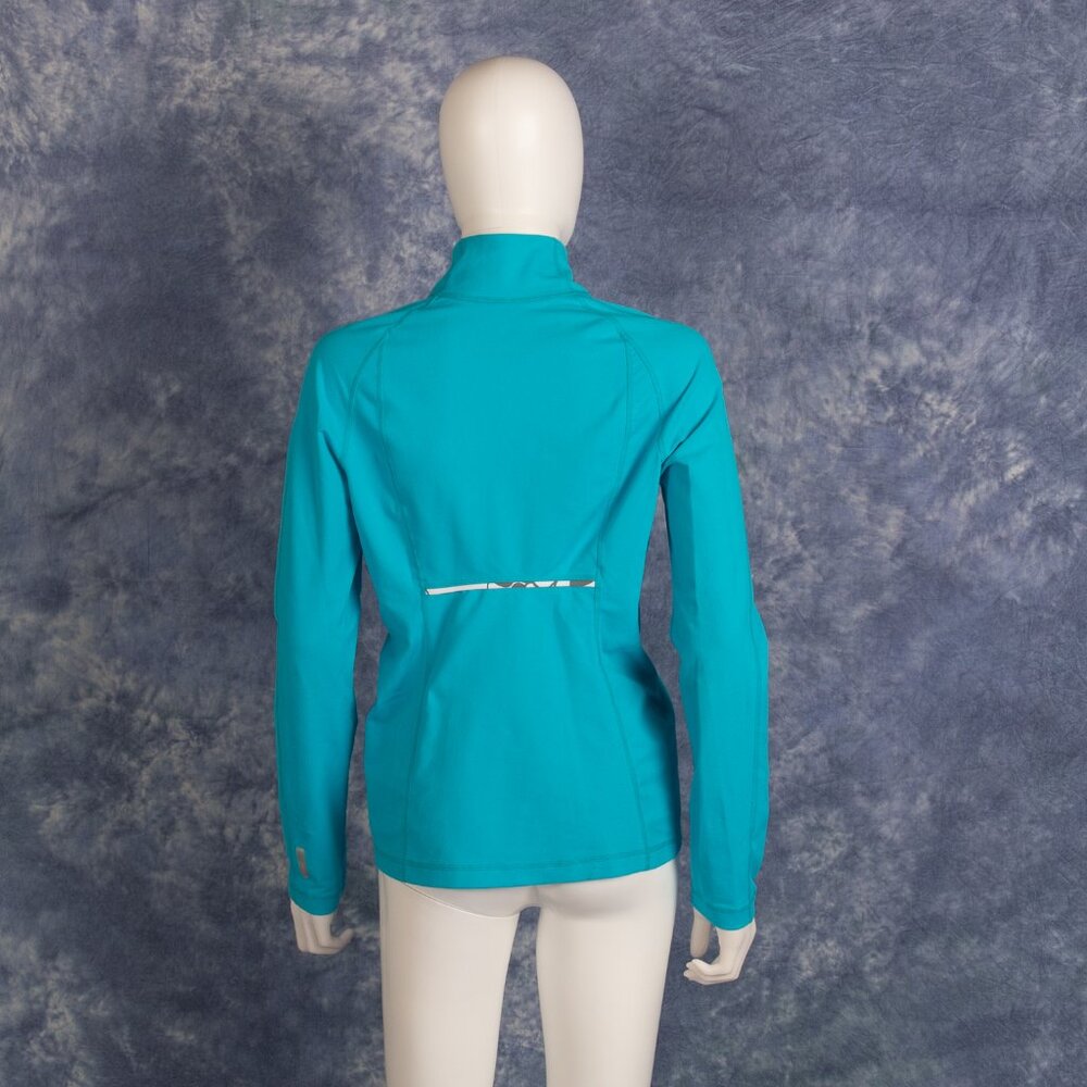 Zella Light Blue Full Zip Jacket Sz M - Picture 3 of 4